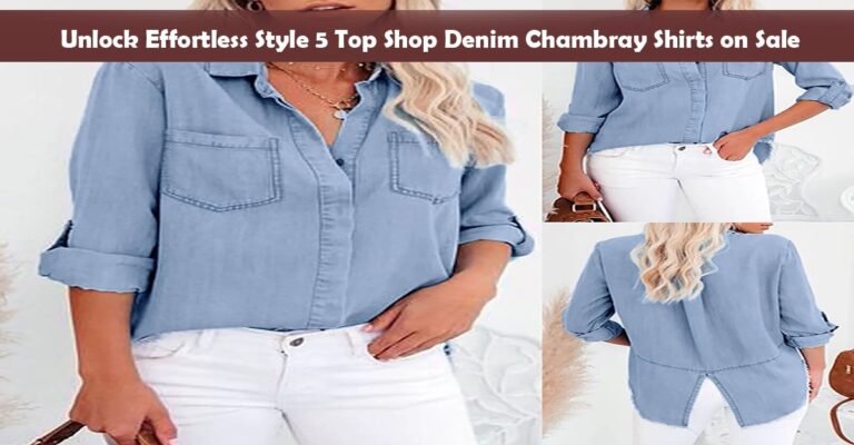 Shop Denim Chambray Shirts on Sale