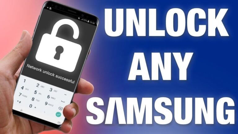 Unlock Your Samsung Phone