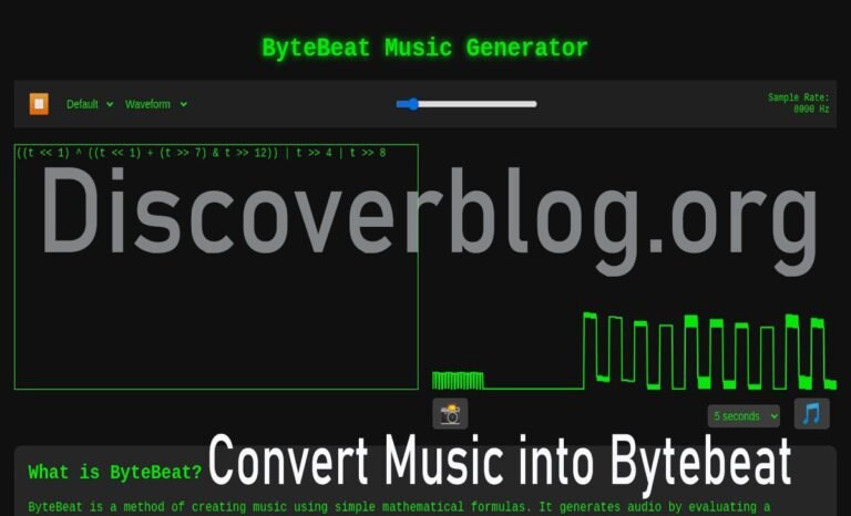 Convert Music Into Bytebeat: A Complete Guide
