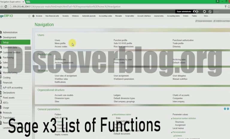 Complete sage x3 list of functions Guide: 100+ Features Explained
