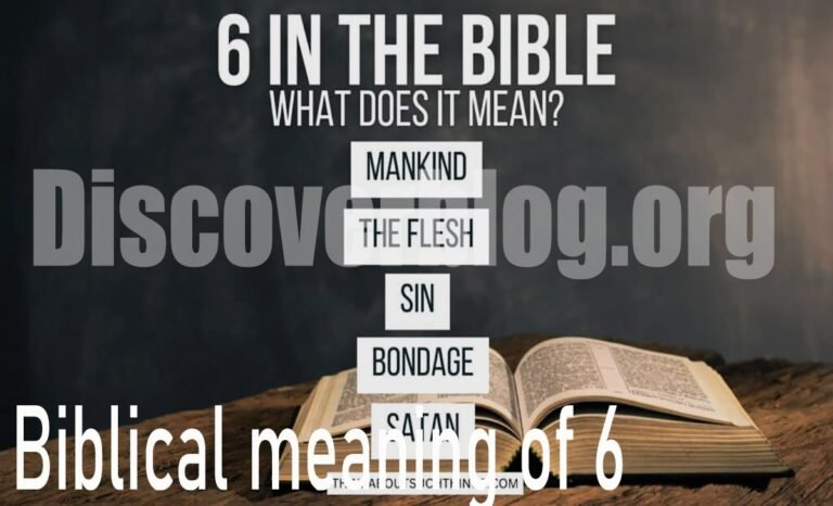 The Biblical Meaning of 6: Understanding Divine Symbolism