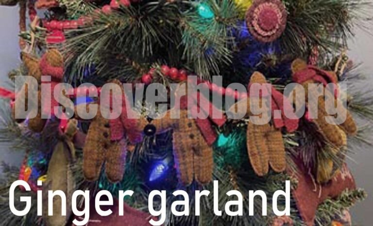 How to Make Beautiful Ginger Garland for Any Occasion